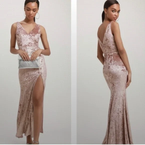 Lulus | Dresses | Nwt Lulus Krista Mauve Crushed Velvet Gown | Poshmark Lulus | Dresses | Nwt Lulus Krista Mauve Crushed Velvet Gown | Poshmark